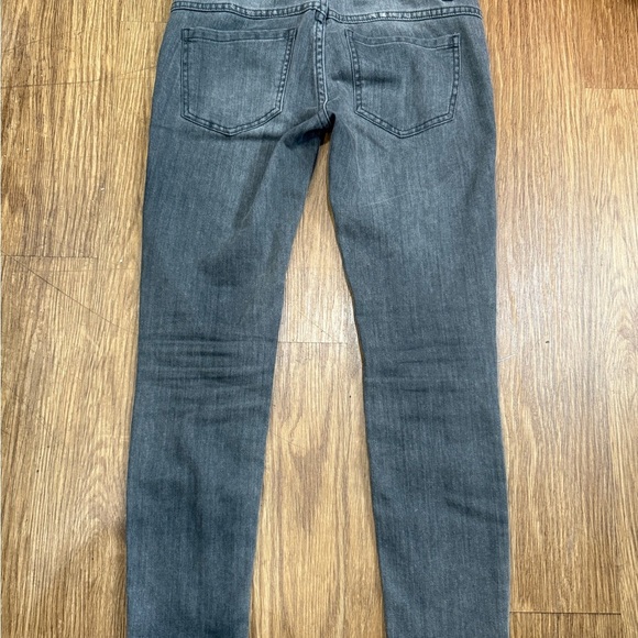 Free People Blue Skinny Jeans with Distressed Details - Picture 9 of 10